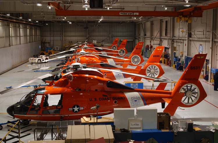 Thumbnail - US Coast Guard Helicopter Hangar flooring by Armorpoxy