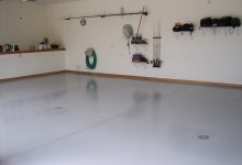 Thumbnail - Medium Gray epoxy garage floor coating