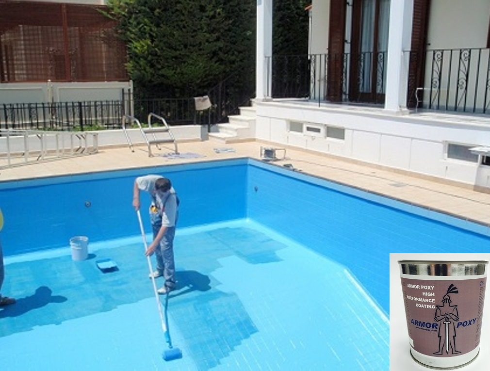 1 PART POOL PAINT GALLON ArmorPoxy Coating Products