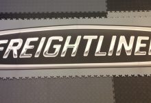 Thumbnail - freightliner using grey and black supratiles and custom logo