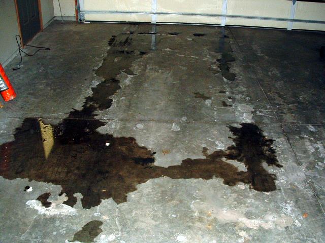 Concrete Floor Oil and Grease Remover & Dissolver